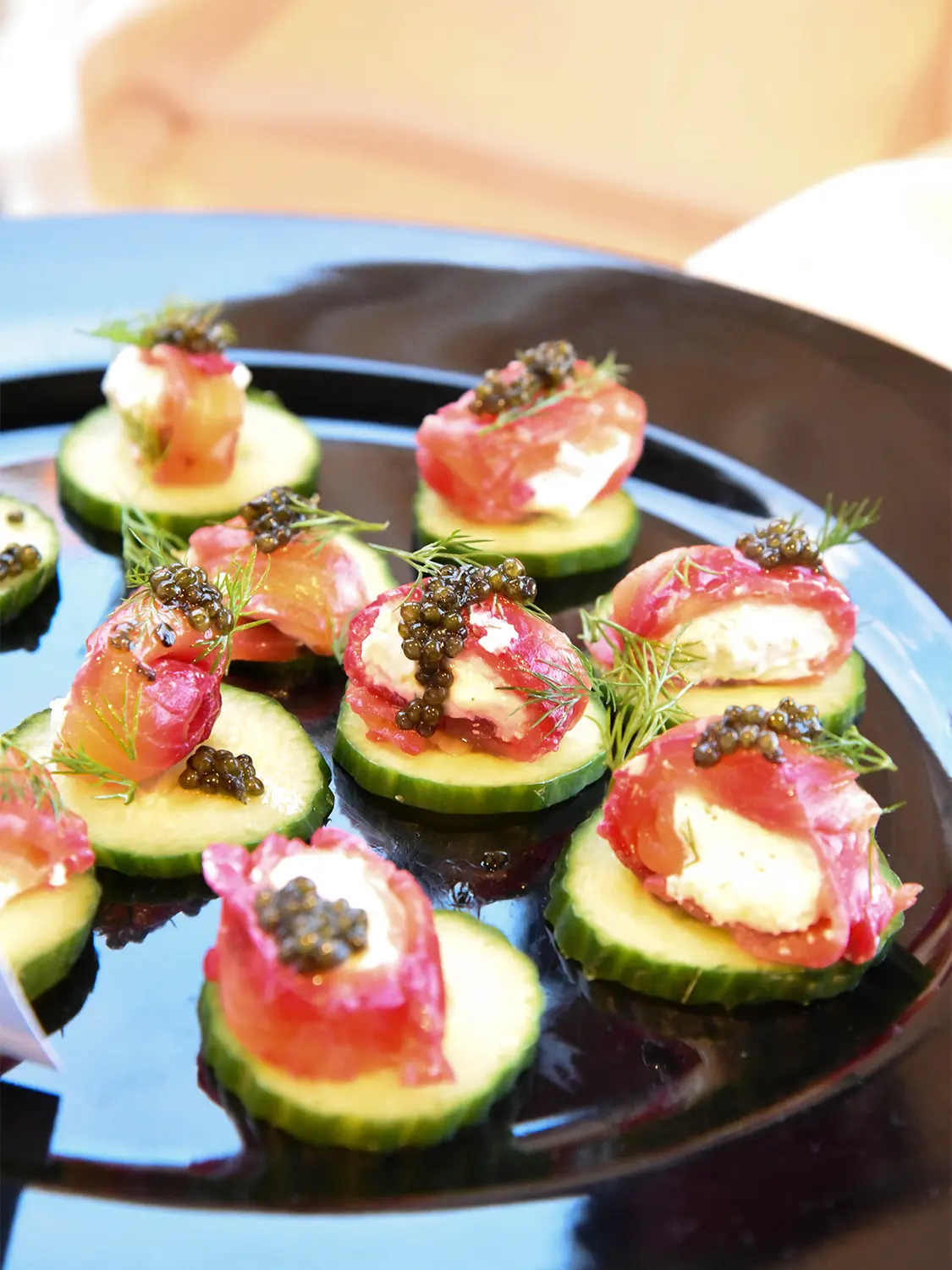 Caviar Plate